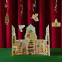 V&A dove wooden Christmas decoration by Polly Fern